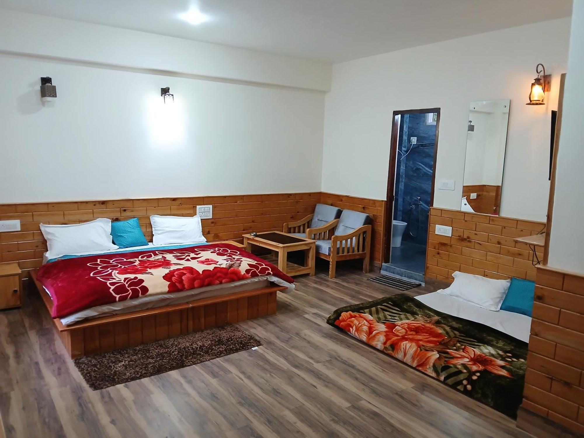 Shangri-La Rooms & Restaurant Kasol Exterior foto