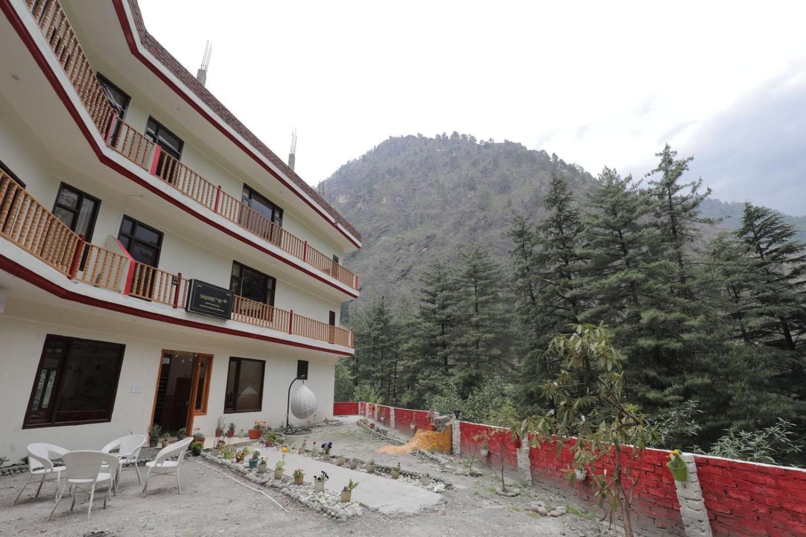Shangri-La Rooms & Restaurant Kasol Exterior foto