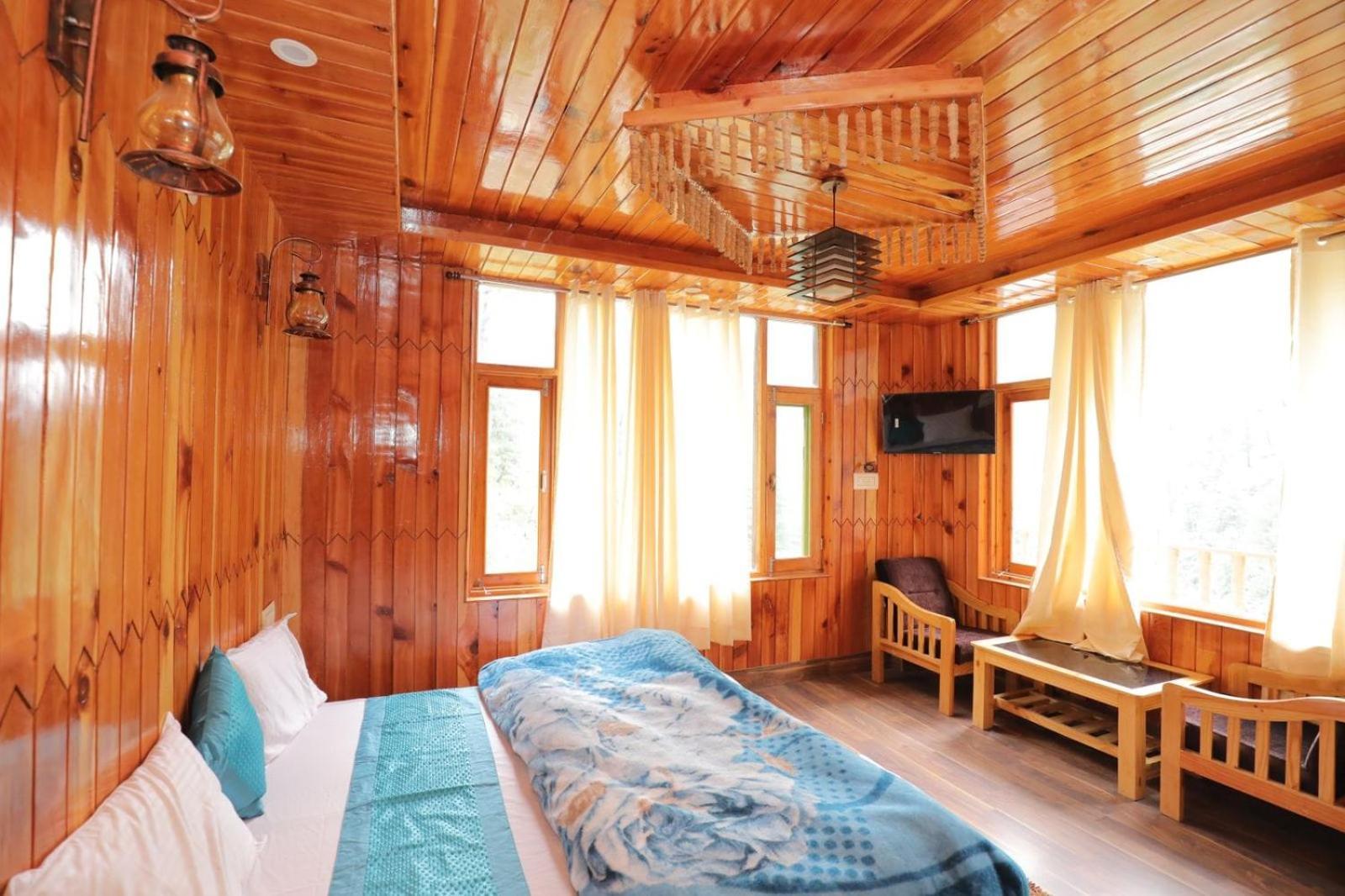Shangri-La Rooms & Restaurant Kasol Exterior foto